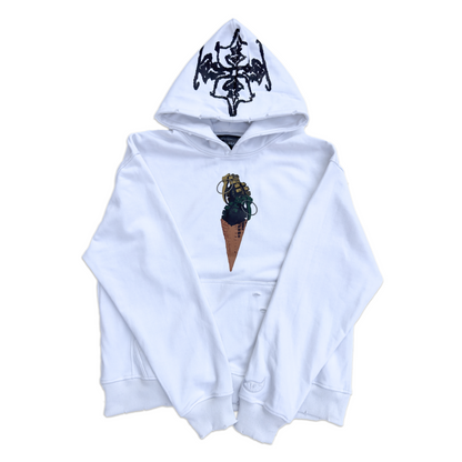 taste of war hoodie (vanilla)