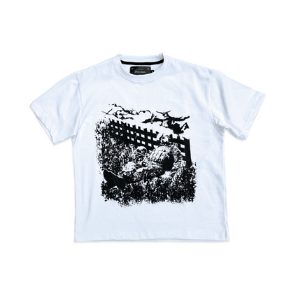 fallen soldier t shirt (white)