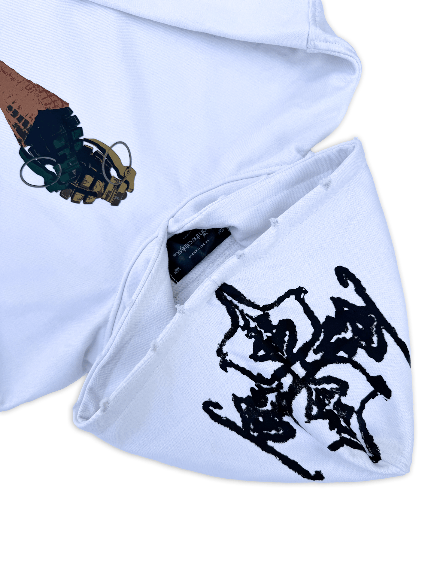 taste of war hoodie (vanilla)