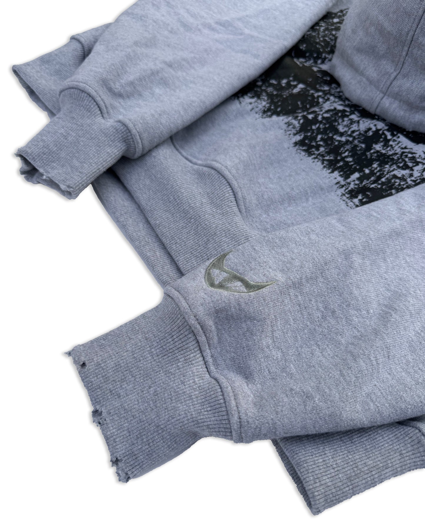 fallen soldier hoodie (gray)